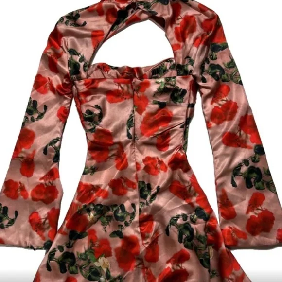 House of CB - Toira Satin Corset Mini Dress - Picture 5 of 6